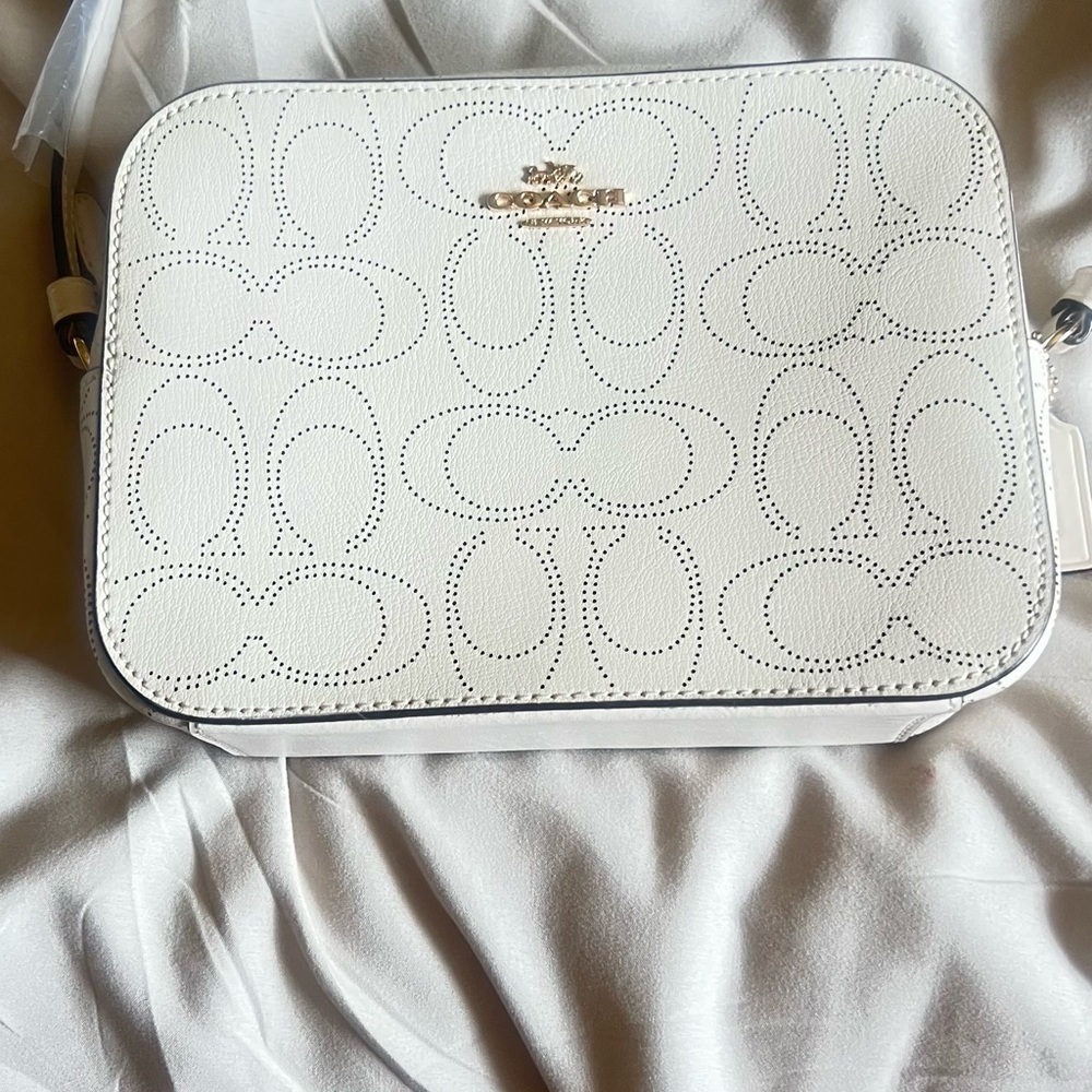 Coach White Crossbody Bag